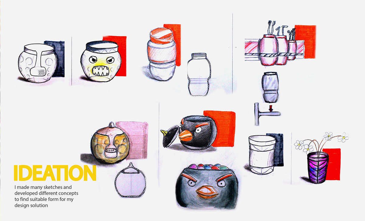 Entry 127908 in Double life honey jar by UCL Design