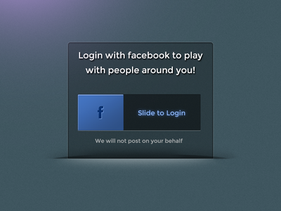Entry 107598 in Facebook Slide to Login by REP creative stuff