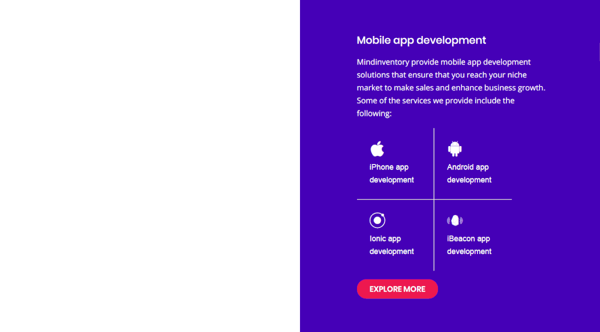 Entry 181934 in Mind Inventory website by MindInventory