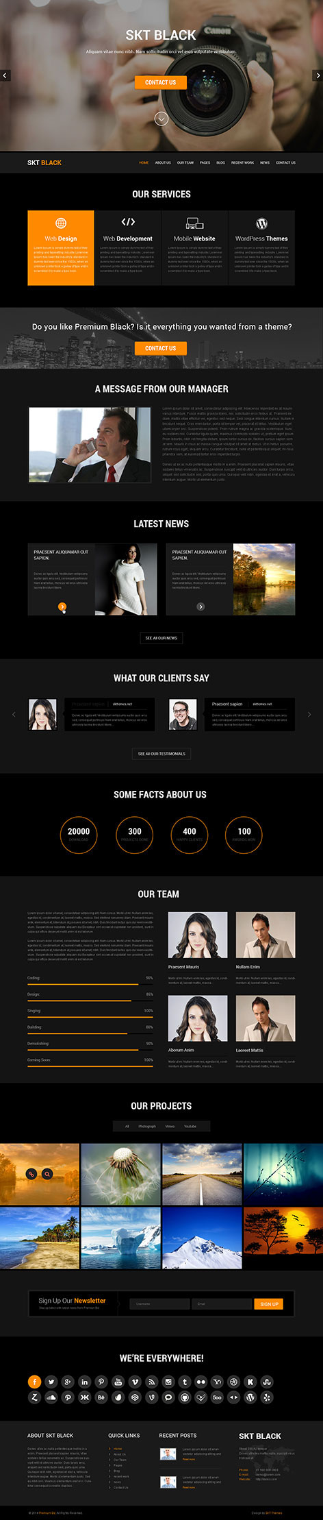 Entry 182372 in SKT Black by SKT Themes