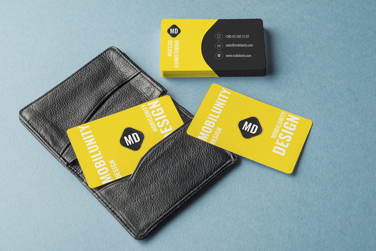 Entry 118764 in Business Cards Mockup FREE by Mobilunity