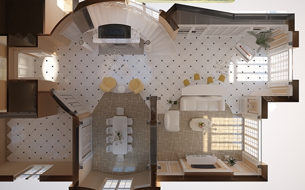 Entry 97817 in Classic design of the apartment by Megaron1