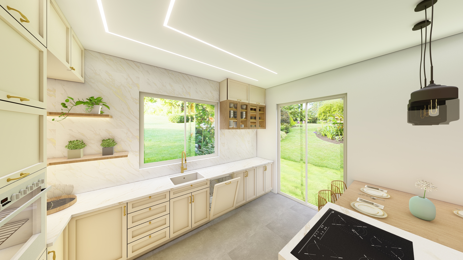 Entry 314563 in הדמיות מטבחים by nagham design