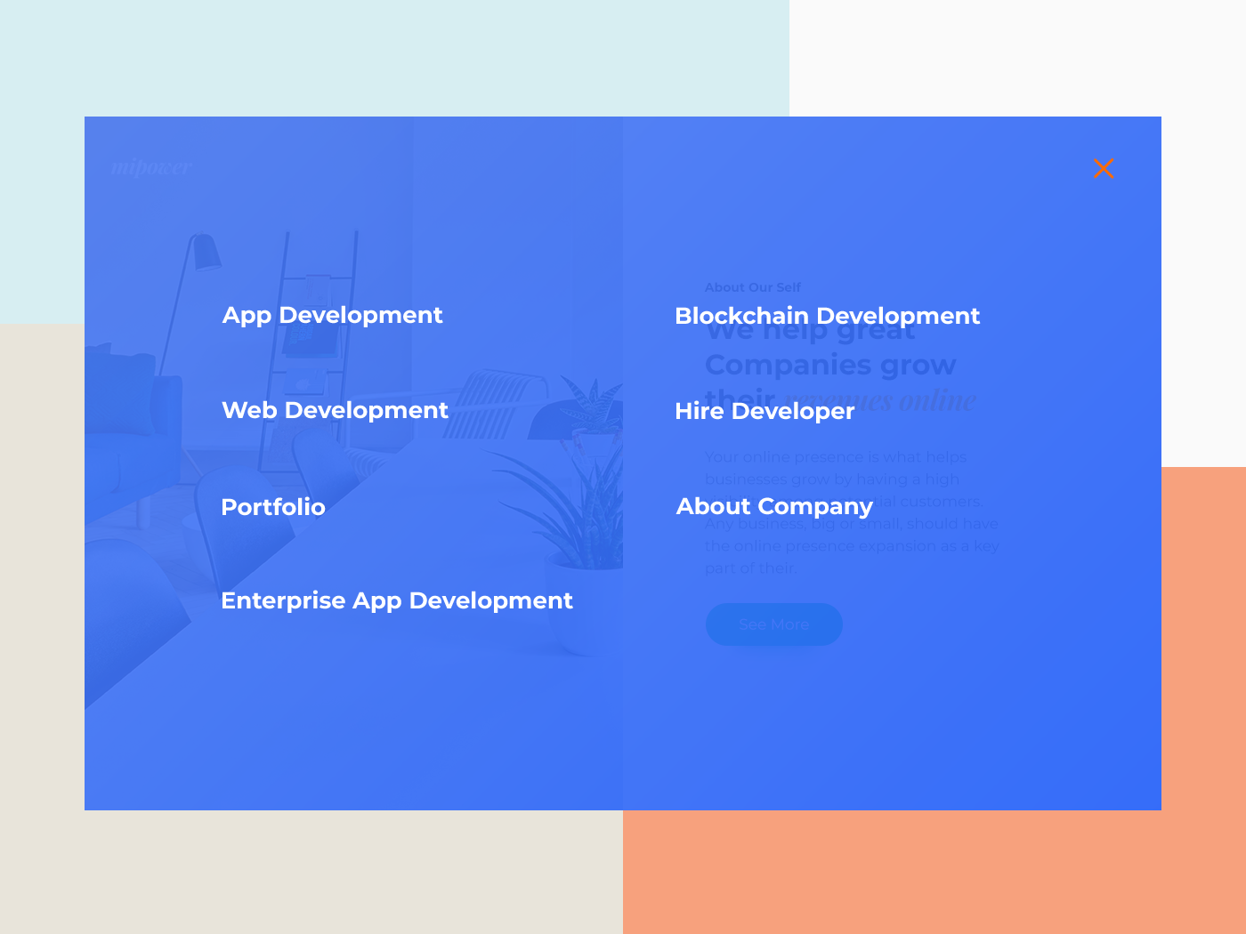 Entry 181891 in Website side menu by MindInventory