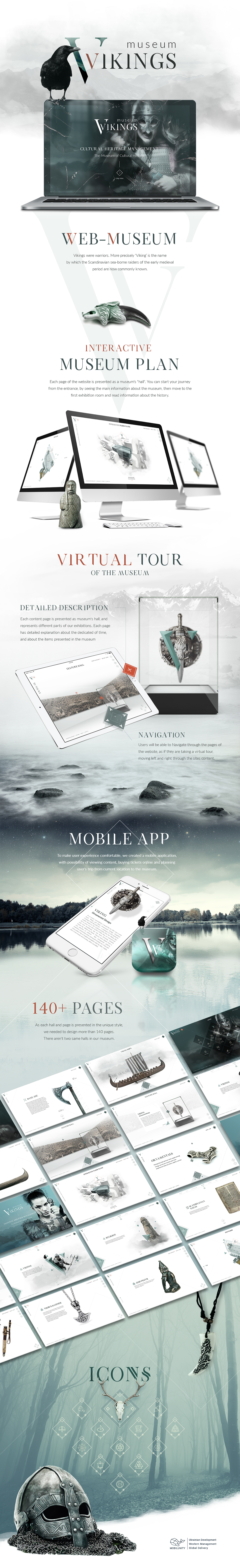 Entry 118774 in Modern Art Designs for Museum Website by Mobilunity