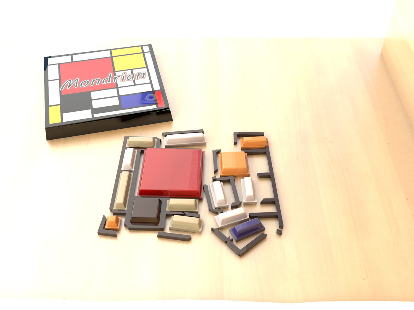 Entry 146266 in Mondrian chocolate by Alex B