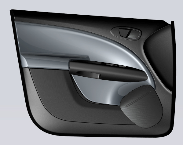 Entry 99806 in Door Panel - Alias Automotive by S3D