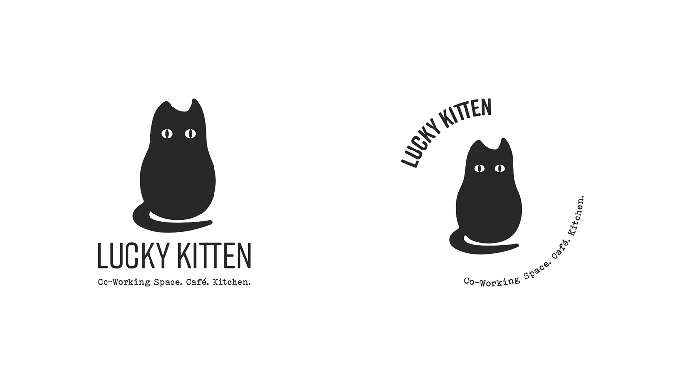 Entry 268228 in Lucky Kitten Logo Design & Branding by Linushka Design