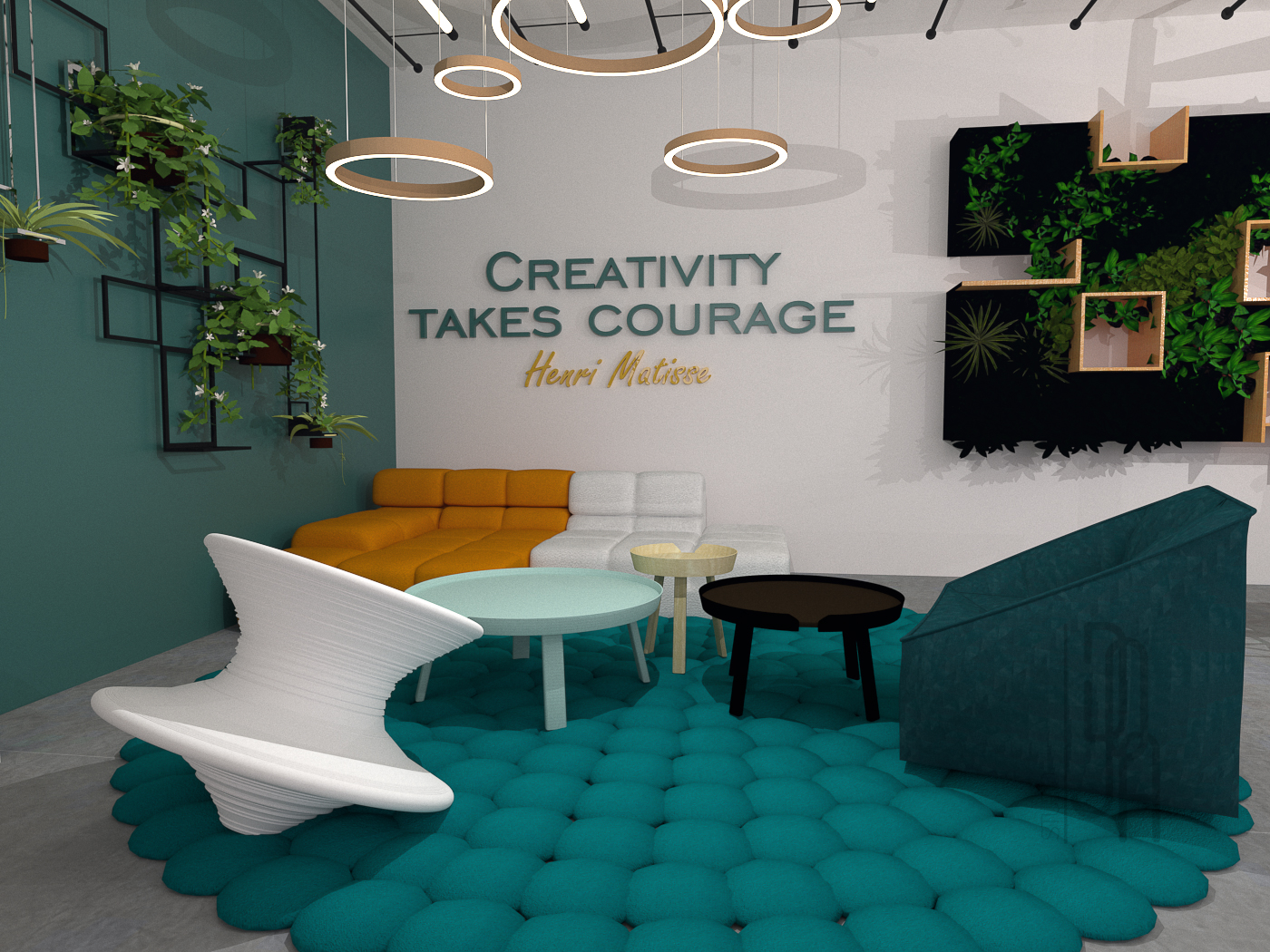 Entry 188051 in Office Coworking by Doja Studio Interior Design