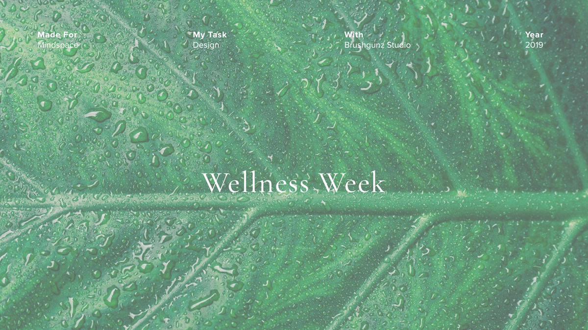 Entry 247087 in Wellness Week at Mindspace by Leah Manzur Designer
