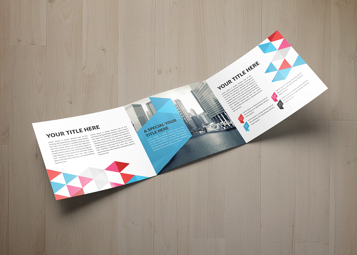 Entry 143357 in Business Colorful Square Trifold by Haweya company