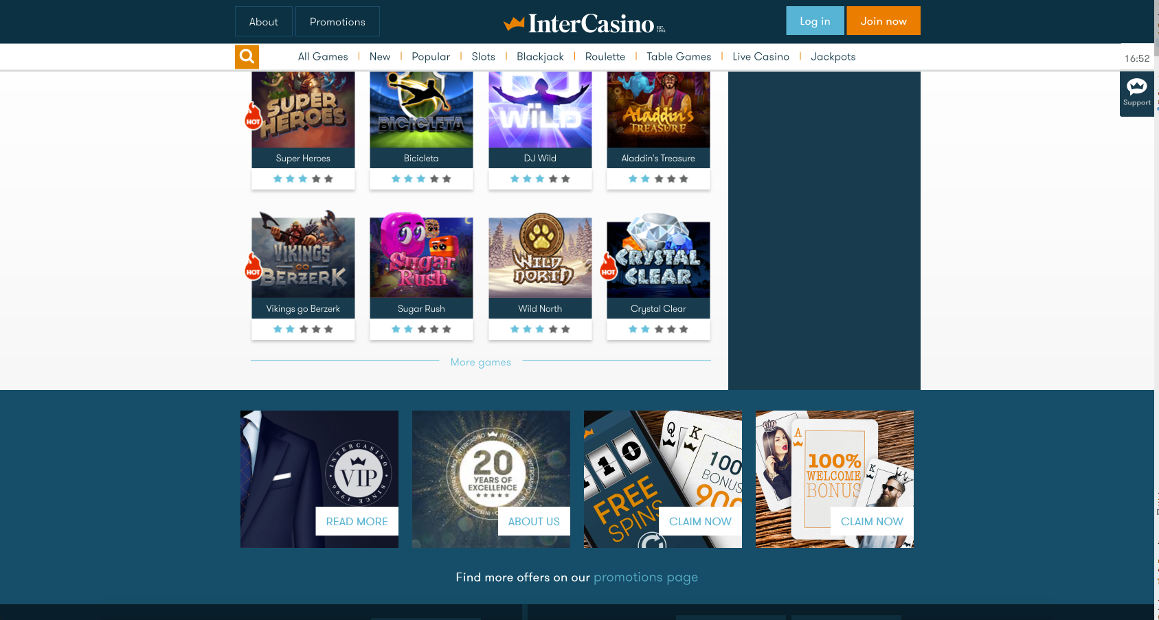 Entry 105712 in Intercasino by Delia Soft Sp. z o.o.