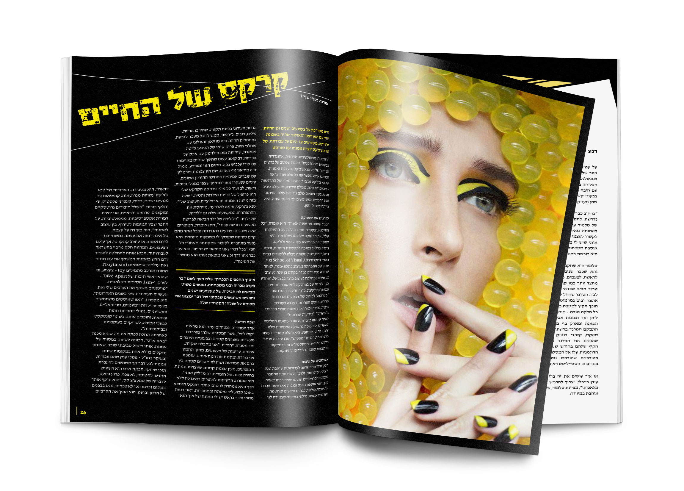 Entry 162085 in עיצוב למגזין by סטודיו שני