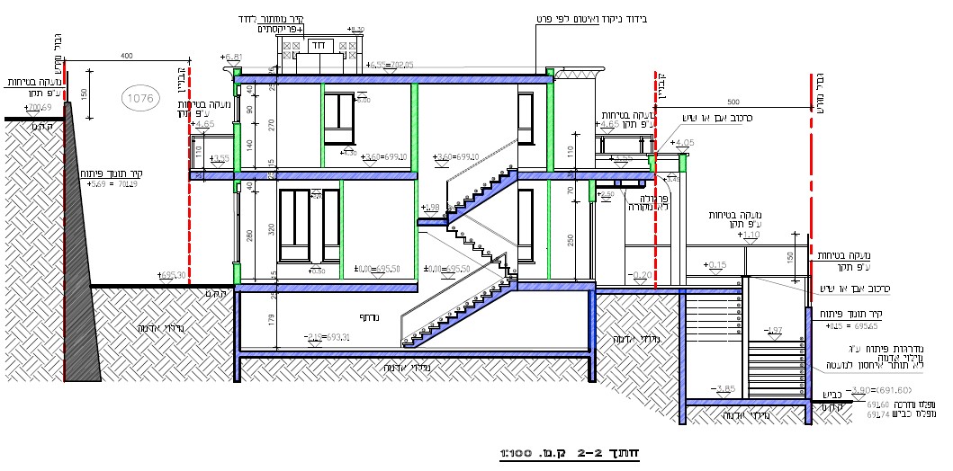 Entry 92275 in הגשות להיתר. AutoCAD by Ricci Concept