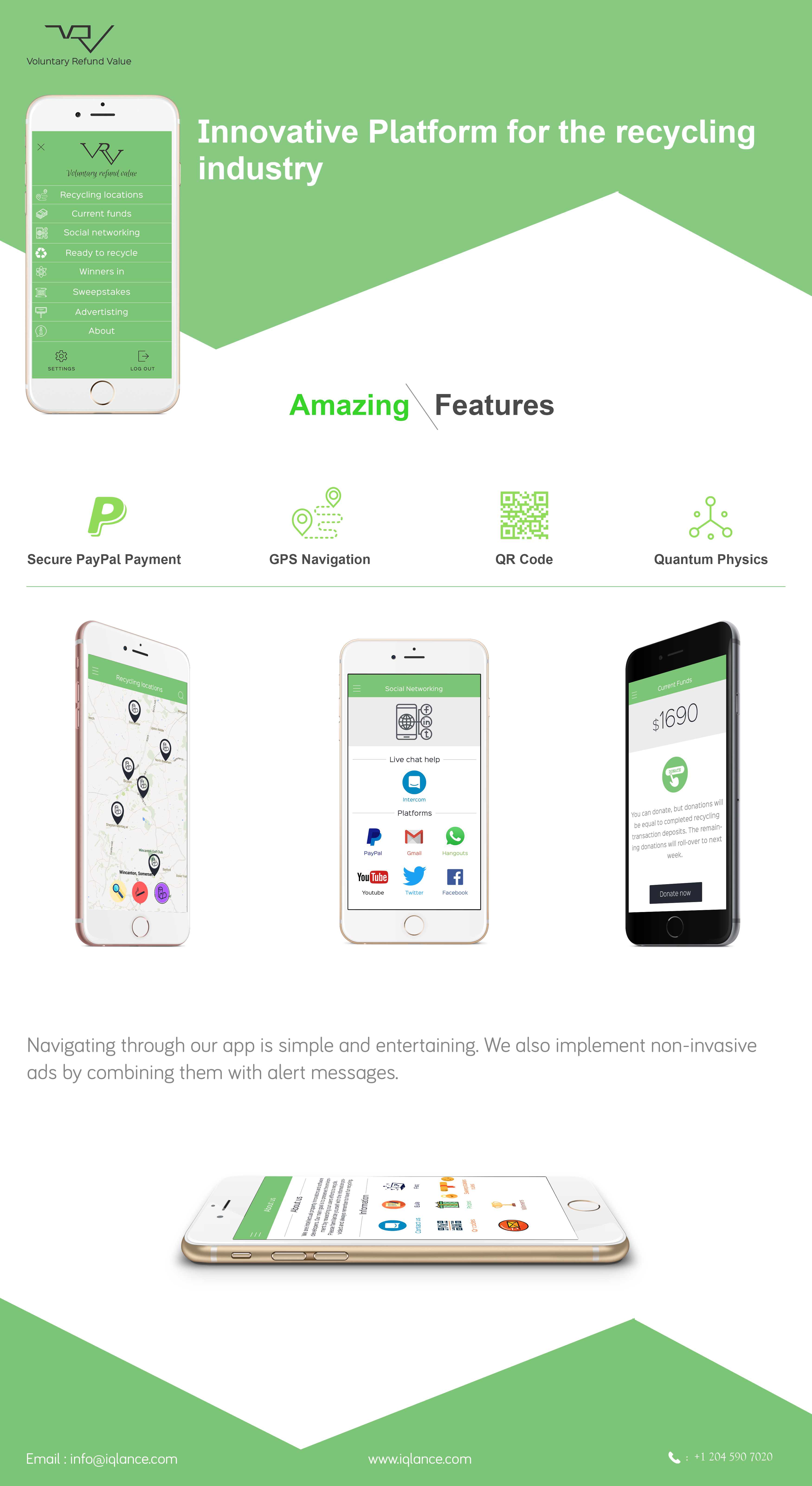 Entry 149549 in Recycling Industry App - Designed by iQlance by iQlance Solutions