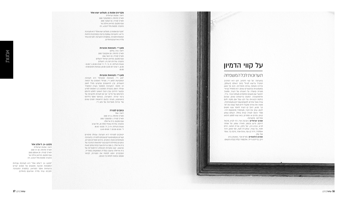 Entry 90204 in headspace magazine by אור נגר