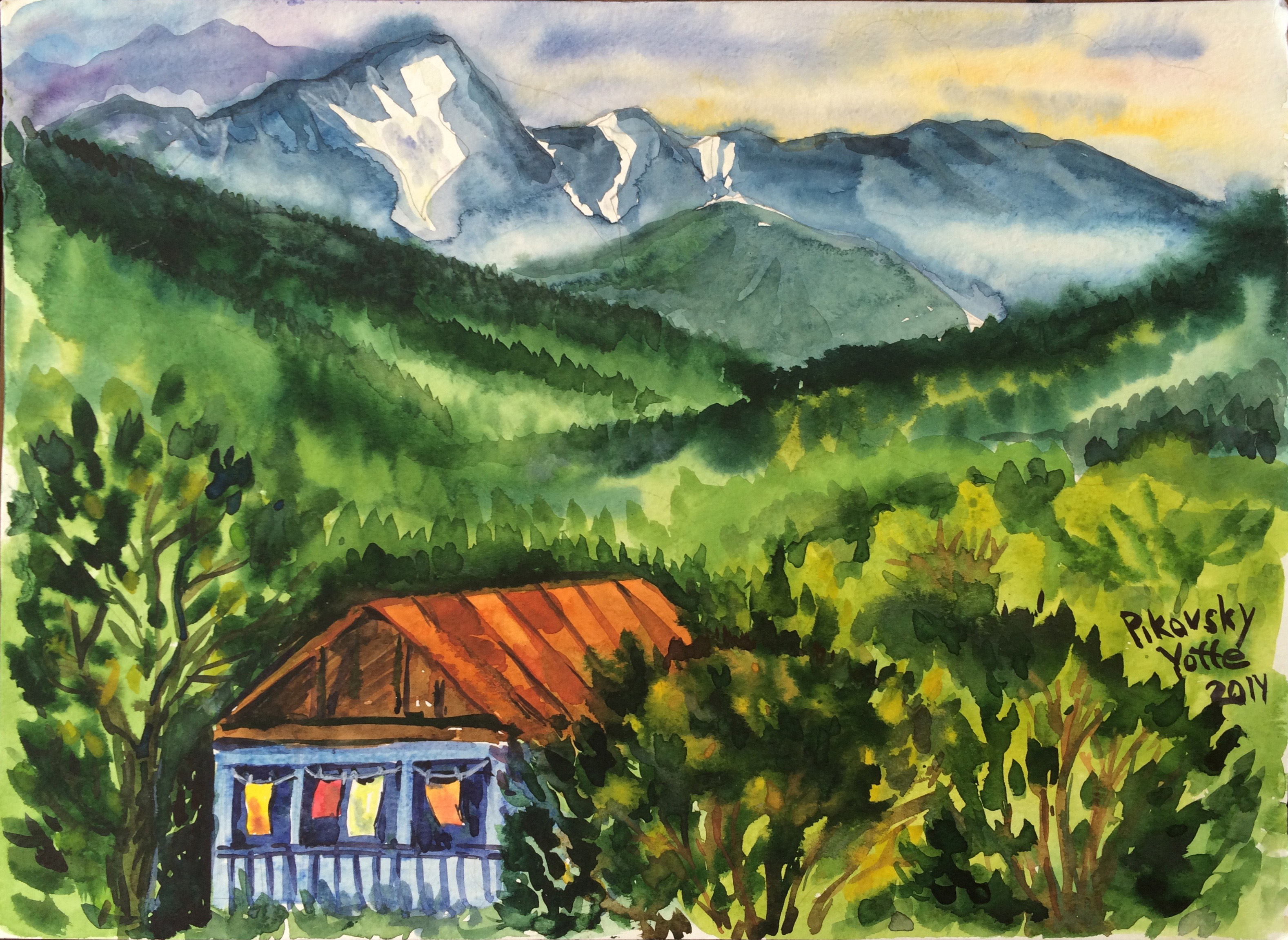 Entry 85957 in WaterColor ART by Alina Pikovsky-Yoffe, Graphic/WEB Design