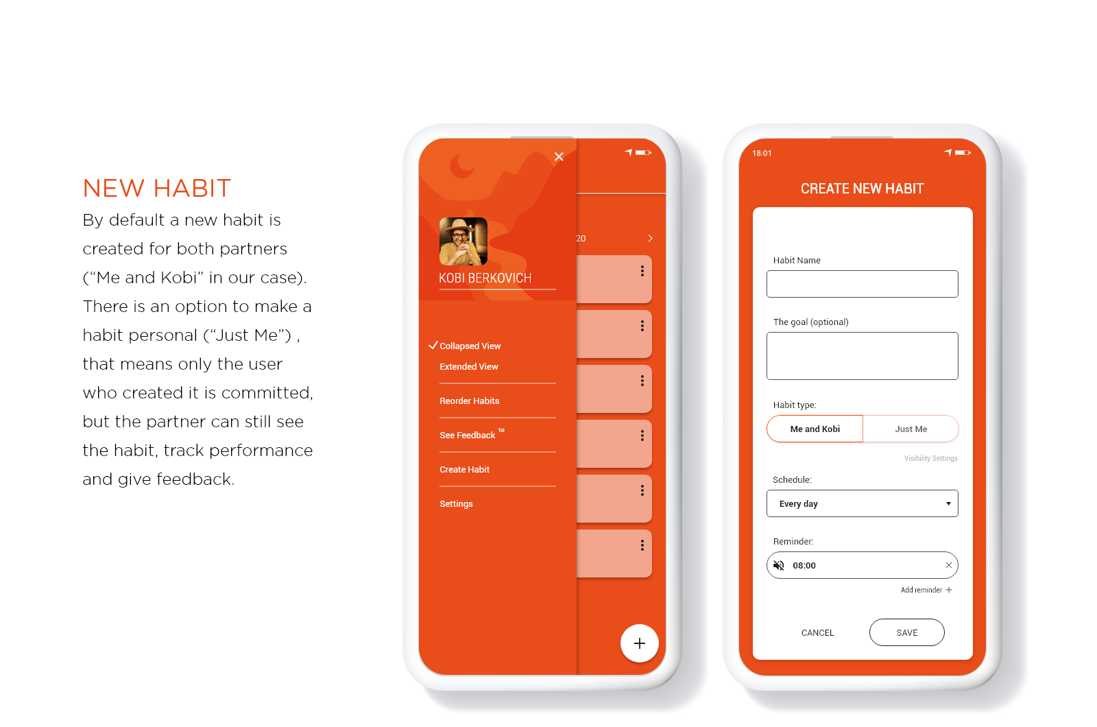 Entry 252552 in Couple Habit App by אולה ניקולנקו