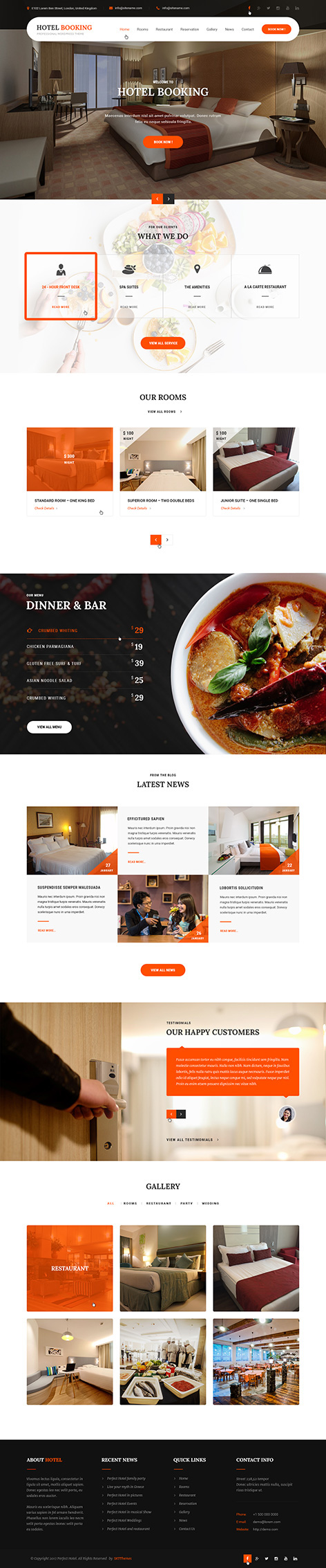Entry 182355 in Hotel Booking by SKT Themes