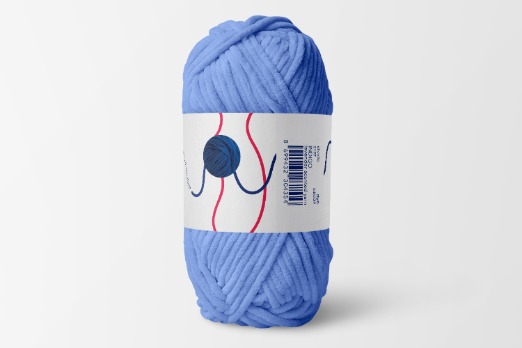 Open Zoomed Related Entry tamaya // yarn label design