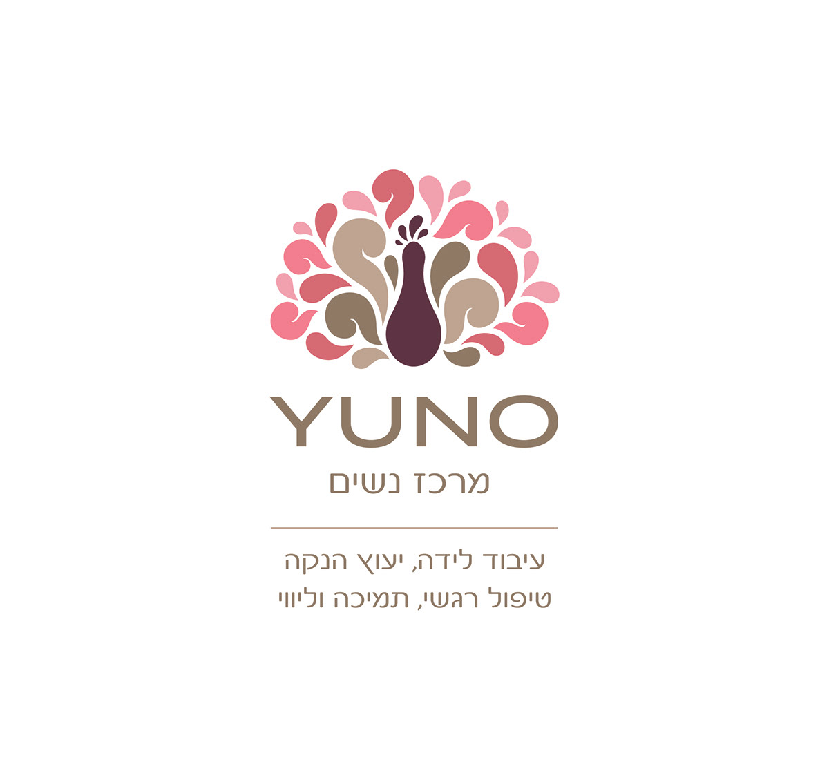 Entry 223546 in Logo design for "Yuno" - Women center by Gitit