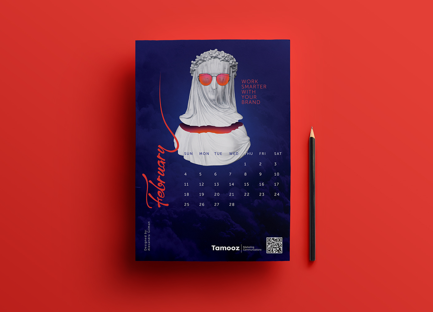 Entry 209166 in CALENDARS for Clients as a gift for New Year by jetblack.studio