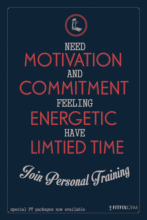 Entry 133768 in Personal Training Add For FitfixGym by Tala Barghouthi