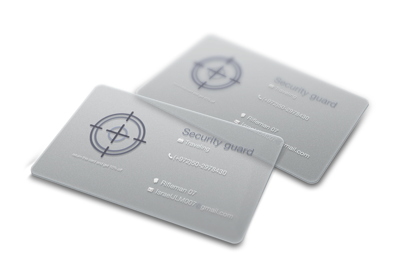 Entry 104166 in Security Business Card by DC Design compeny