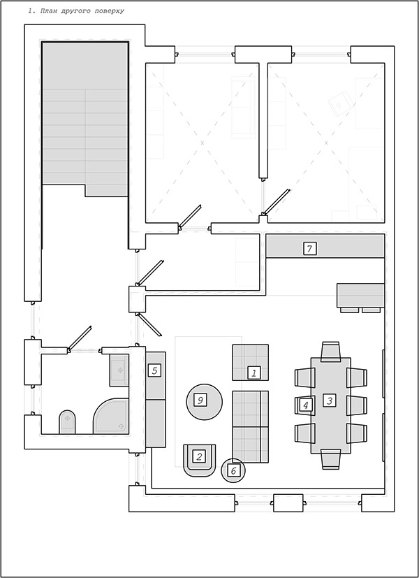 Entry 97734 in concept Board Interior drawing by Megaron1