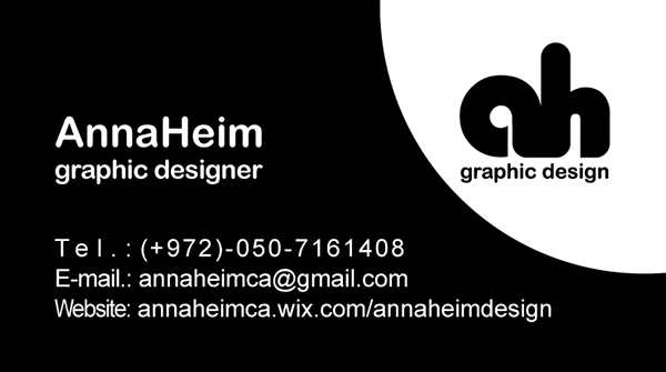 Entry 265245 in Business Card Designs by Anna Heim Graphic Design