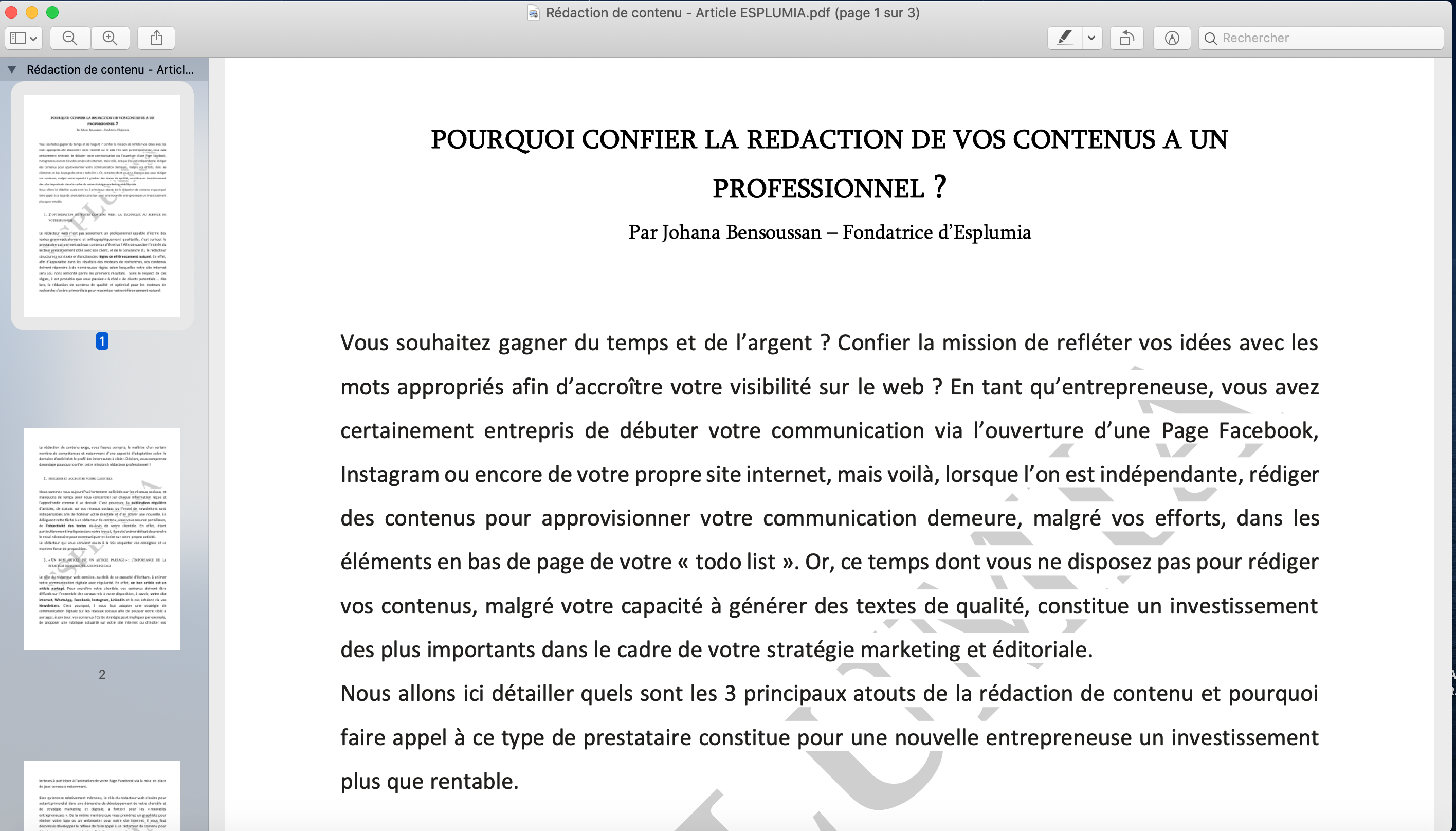 Entry 242693 in Portfolio by Johana Bensoussan