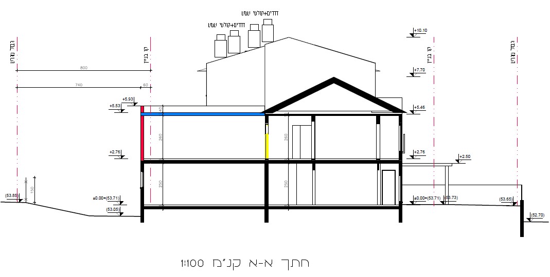 Entry 92307 in הגשות להיתר. Revit by Ricci Concept
