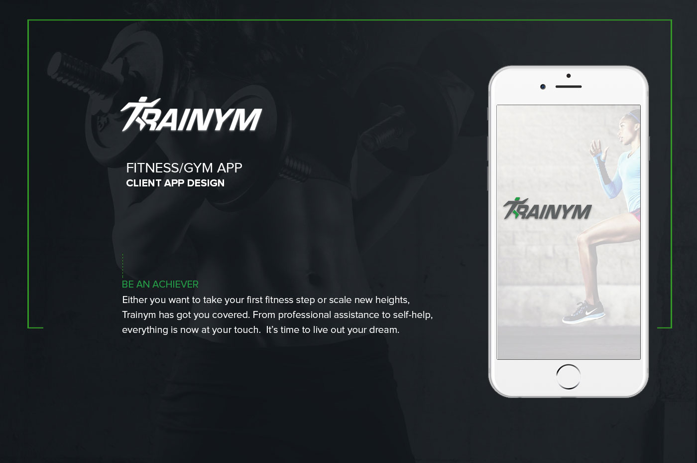 Entry 155612 in Trainym - Gym & Fitness App by Root Info Solutions
