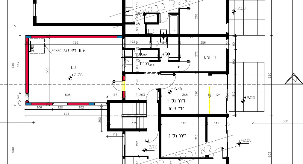 Entry 92306 in הגשות להיתר. Revit by Ricci Concept