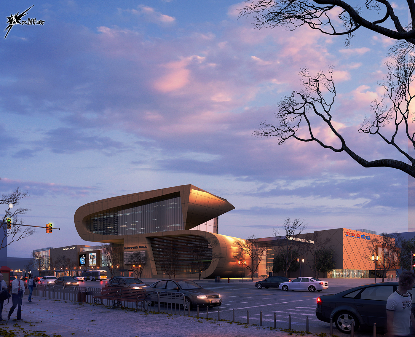 Entry 184951 in Modern Shopping Center by Freelancer