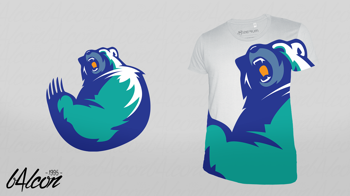 Entry 91632 in Bear - Tshirt Design Concept by גל מור יוסף
