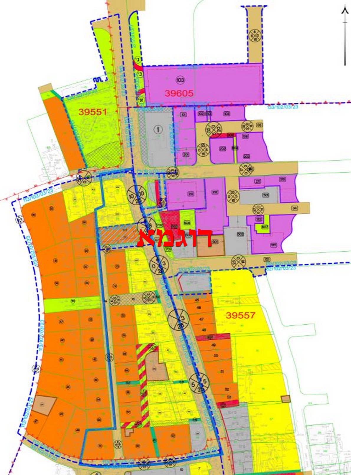 Entry 227587 in תשריטים - Land Mapping by רחימה יצחק - שרותי אדריכלות