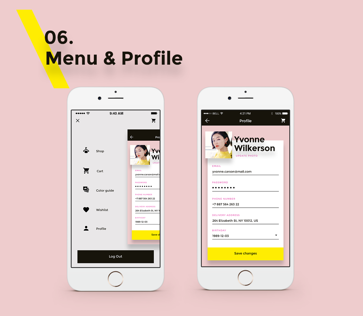 Entry 80807 in Re/dress. E-commerce mobile app for dress lovers by SteelKiwi Inc.