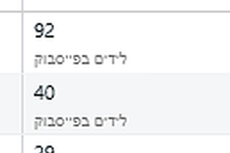 Open Zoomed Related Entry תוצאות לידים - רפואת שיניים - אלכסיי טקצ&#39;נקו קי...