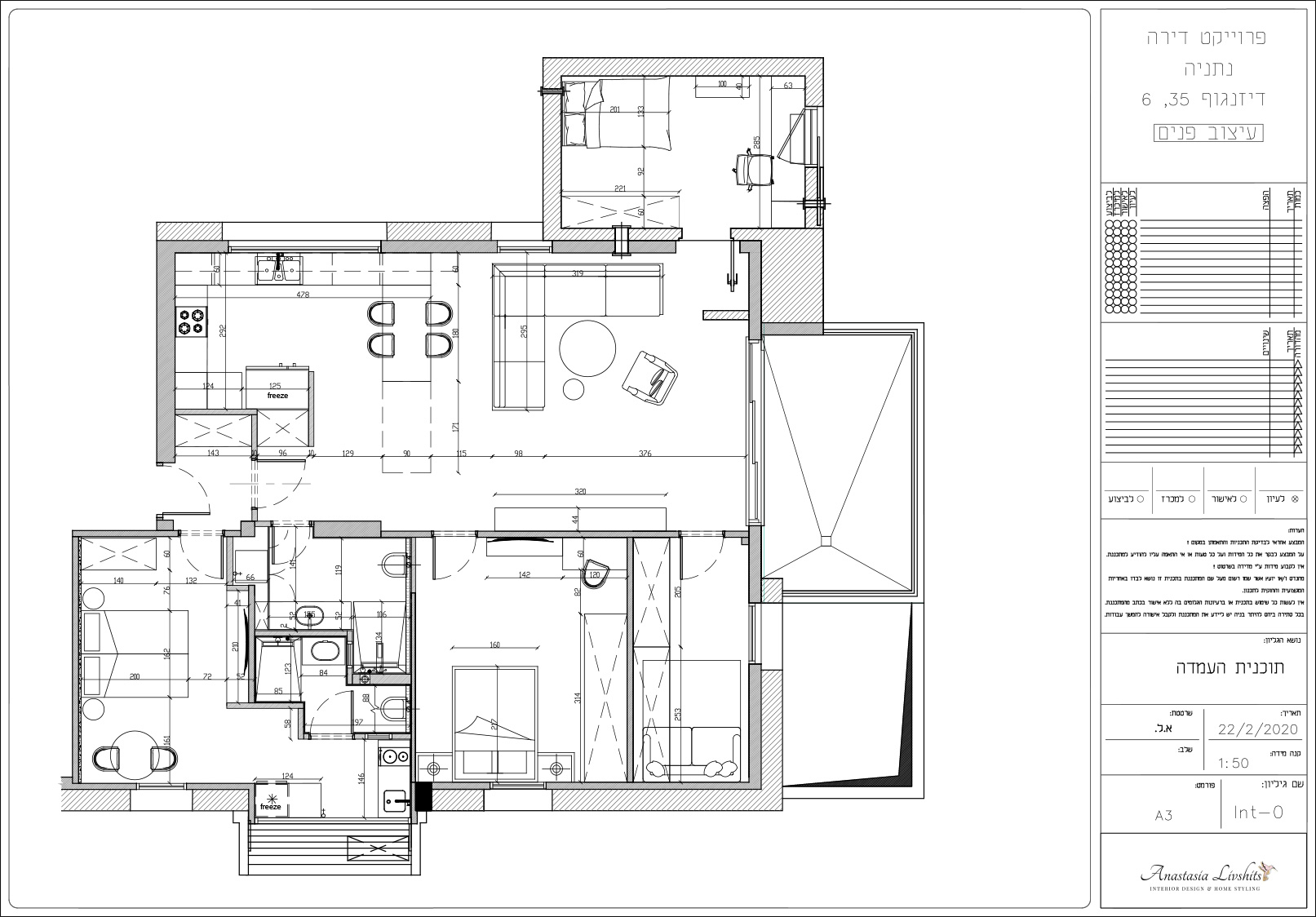 Entry 330624 in Portfolio by Anastasia Livhits Interior design