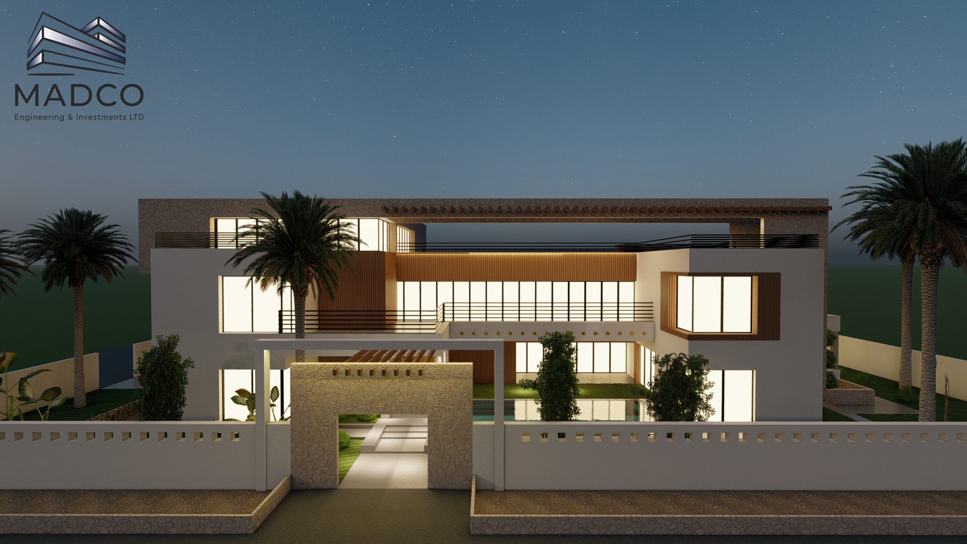 Entry 288204 in villa design 5 by אחמד אבו גזאלה אדריכלות ועיצוב פנים