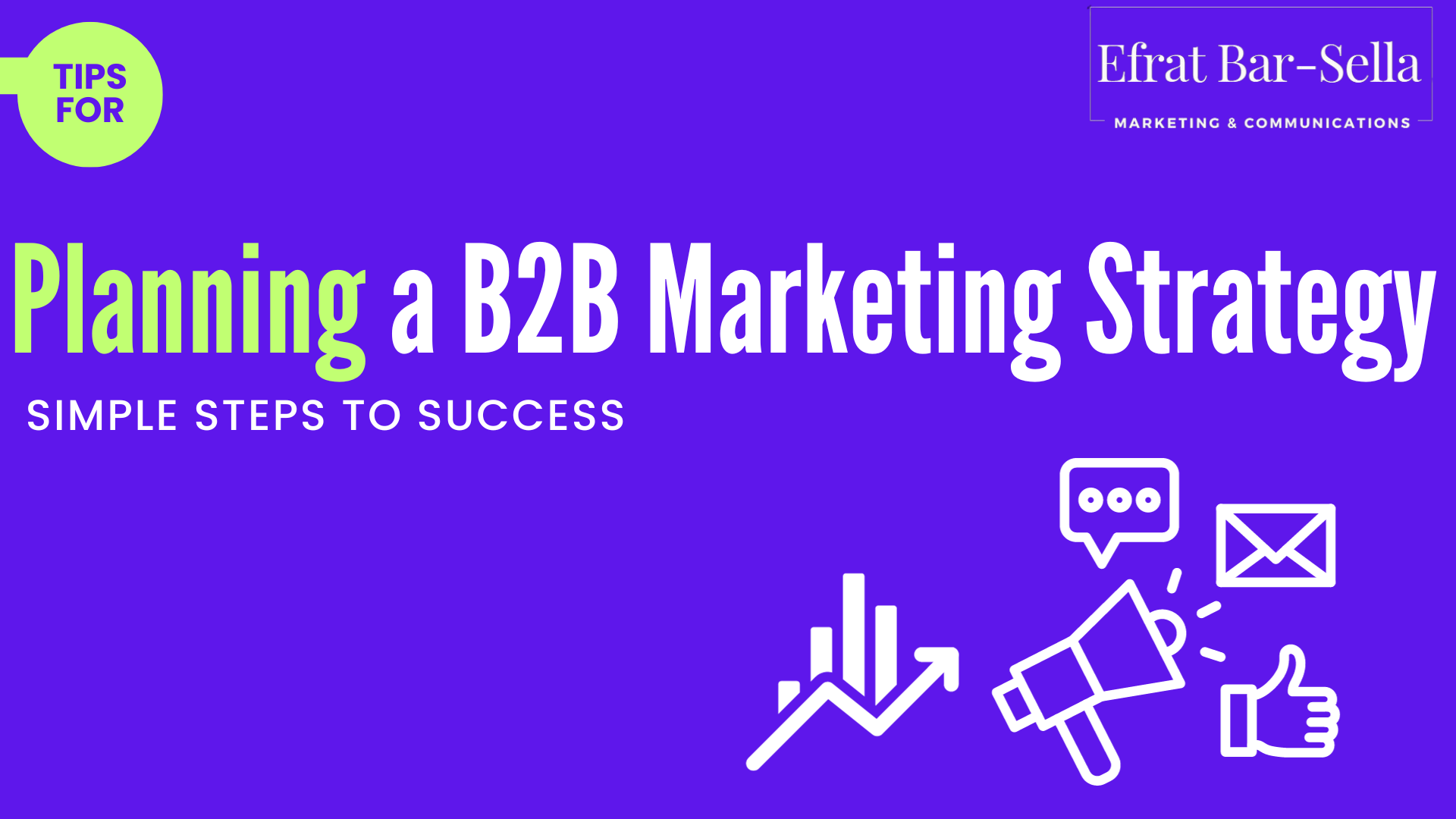 Entry 305247 in Portfolio by Efrat Bar-Sella Marketing & Communications