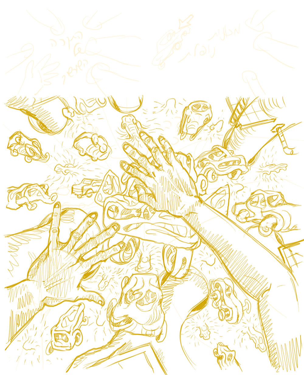 Entry 146463 in Mycelium Seep - Page Drawing process 4 by KLOOM STUDIO