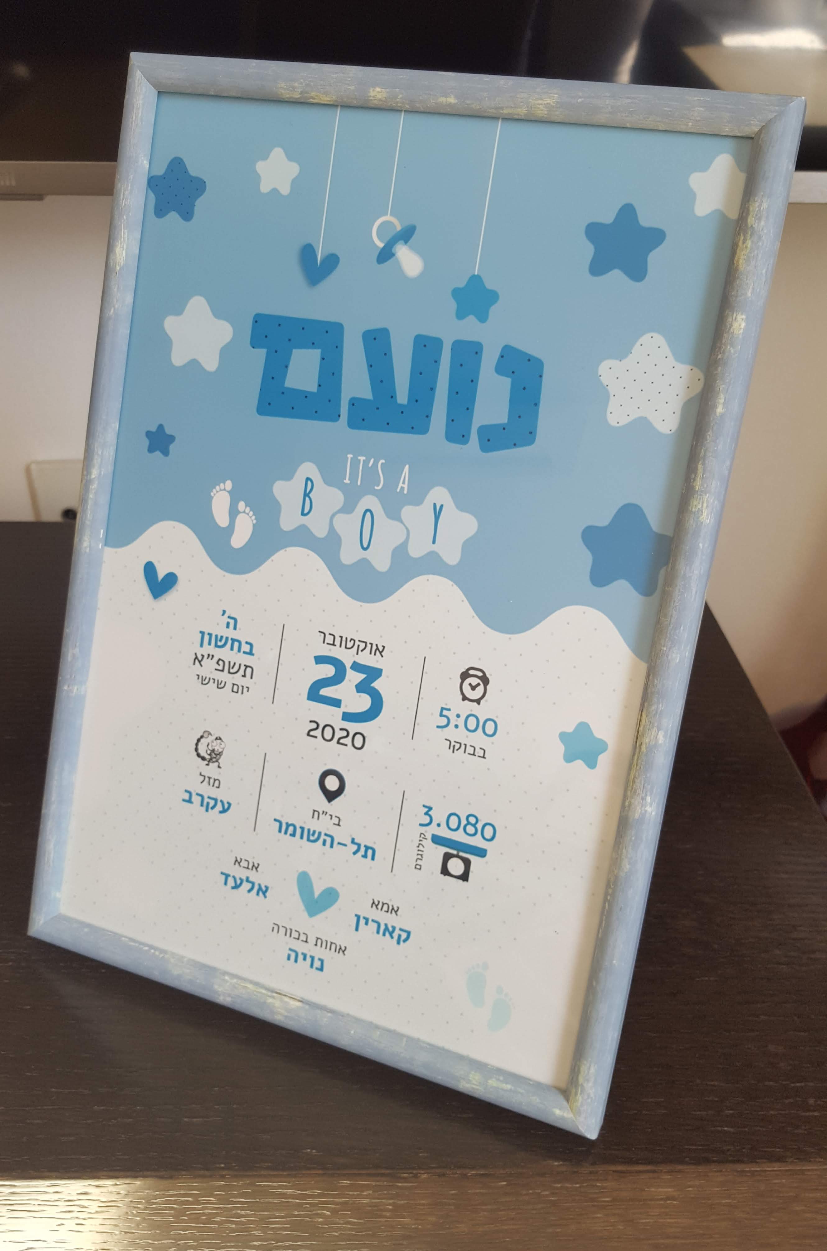 Entry 251995 in תעודות לידה by רונית גוסמן - עיצוב גרפי