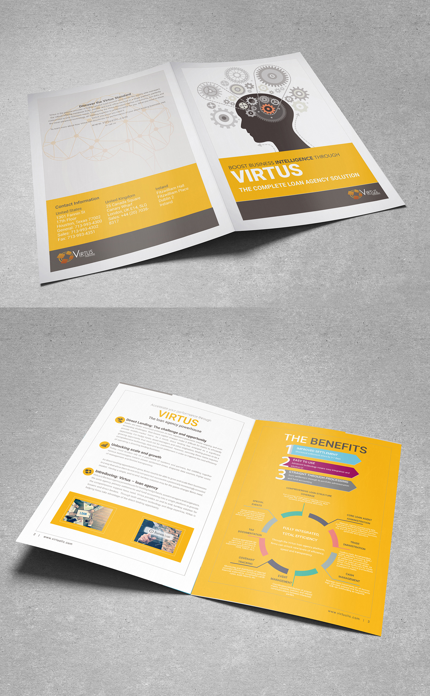 Entry 130456 in Brochure Design Mock-up by freelance studio