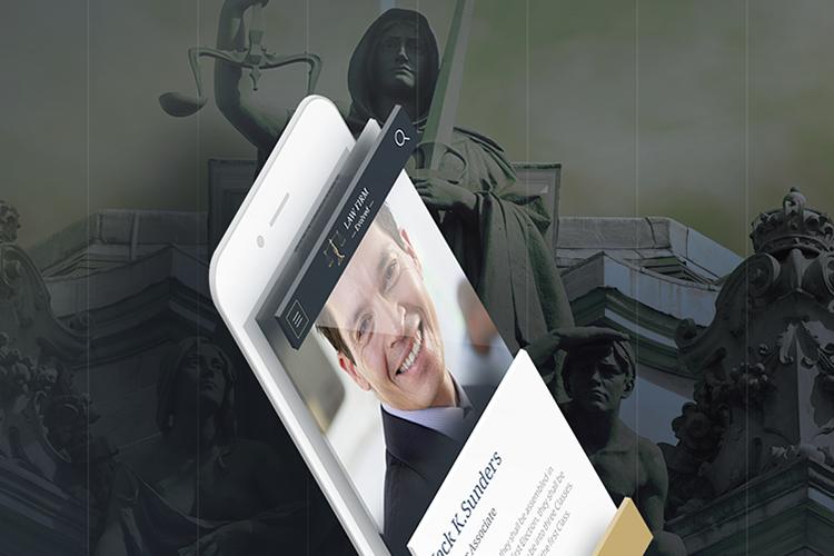 Open Entry 118702 in Legal Advice Office Website Design by Mobilunity by Mobilunity