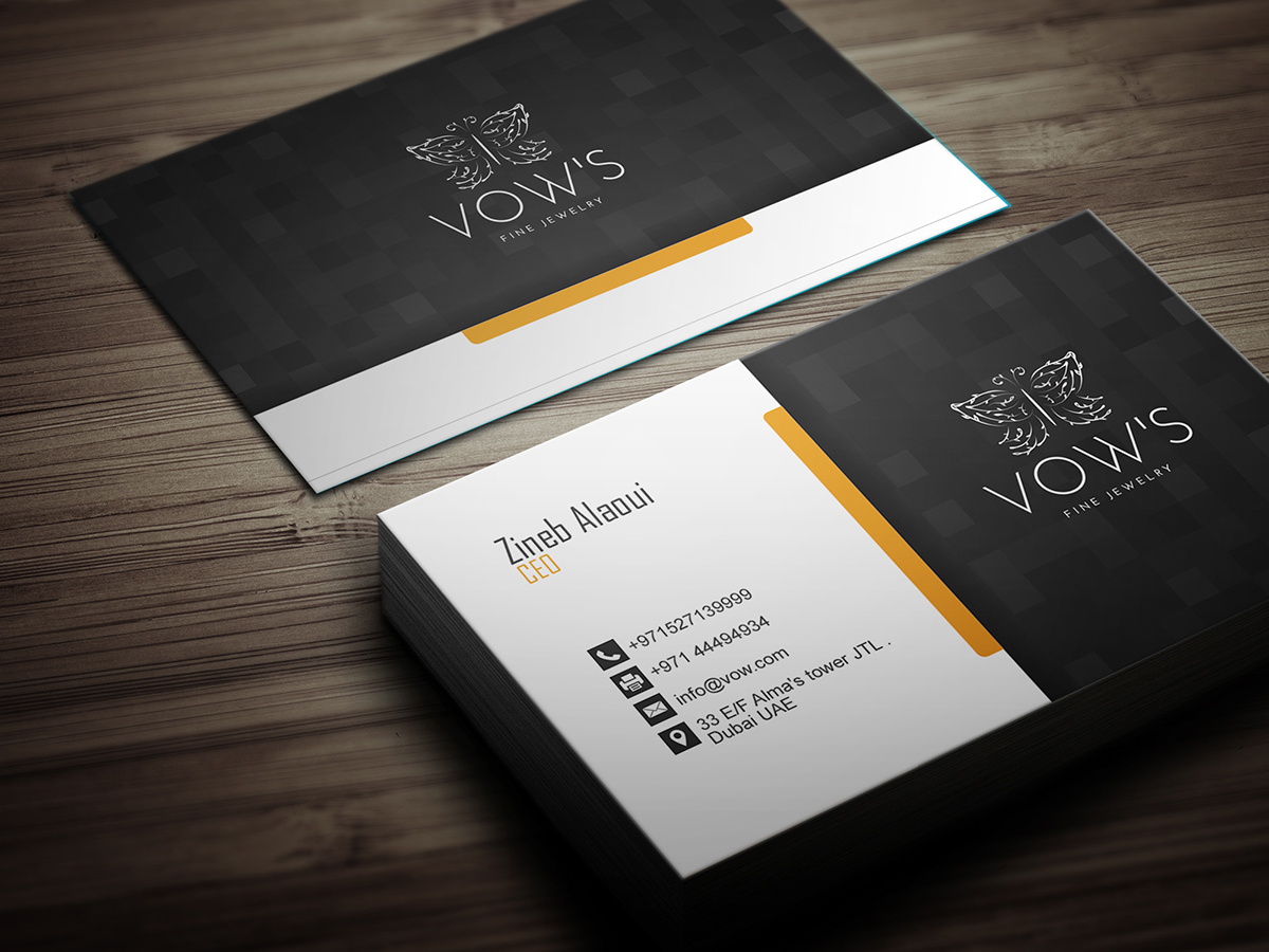 Entry 130515 in Business Card Design Mock-up by freelance studio