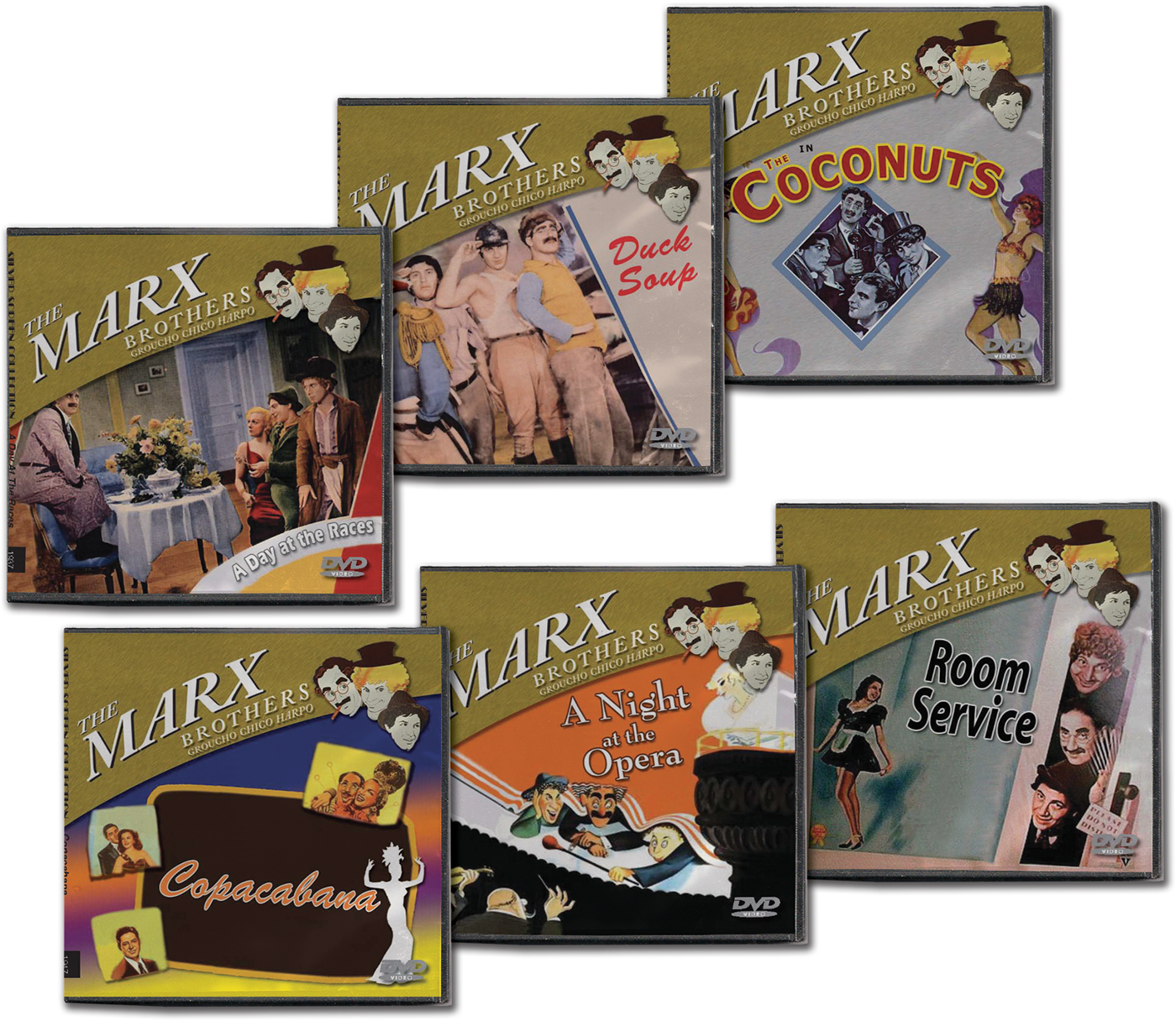 Entry 102772 in Marx Brothers&#39; DVD Pack by KORU DESIGN