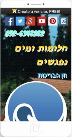 Open Zoomed Related Entry דף נחיתה לדוגמא בWIX
