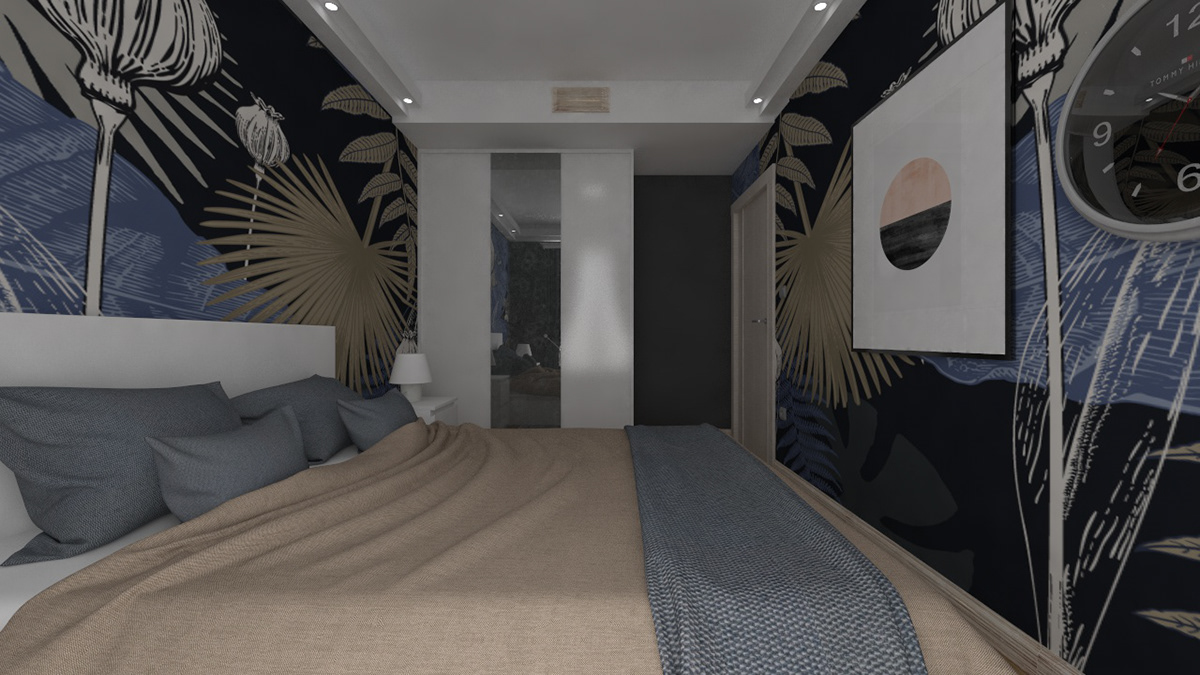 Entry 192944 in Bedroom interior design by MladMa